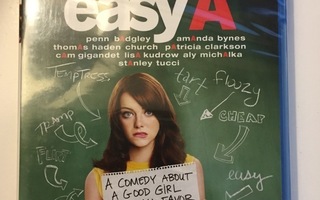 Easy A (Blu-ray) Emma Stone, Penn Badgley [2010] UUSI!