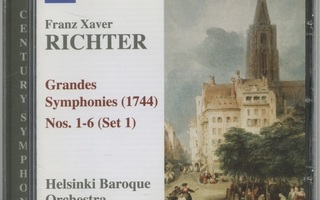 RICHTER • HÄKKINEN: Kuusi sinfoniaa no:t 1–6 - Naxos CD 2007
