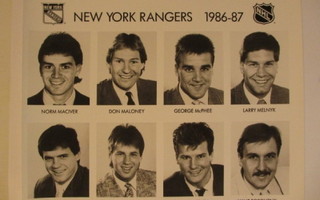 New York Rangers 1986-87 arkki Katso!