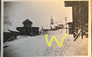Valokuva Itä-Karjala Terehova talvella 1942-43
