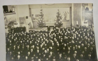 VANHA Valokuva Kirkko Tampere 1920-l