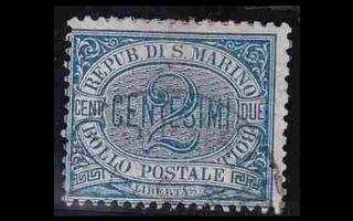 San Marino 12 o Käyttösarja numero 2 C (1892)