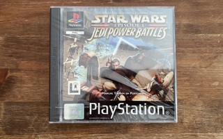 Star Wars Episode I - Jedi Power Battles - PS1 *UUSI*