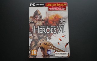 PC DVD: Might & Magic: Heroes VI peli Limited Ed. STEELBOOK
