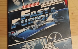 Fast and Furious 4 Comic Book Collection DVD