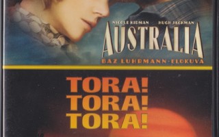 Tupla-elokuva kotelo: Australia / Tora! Tora! Tora! (DVD)