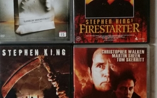 Stephen king 4 Kpl -DVD