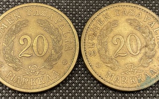 20 markkaa 1935 (kappaleittain)