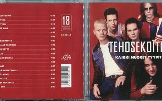 TEHOSEKOITIN . CD-LEVY . KAIKKI NUORET TYYPIT