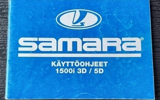 Lada Samara 1500i käyttöohjekirja Oy Konela Ab