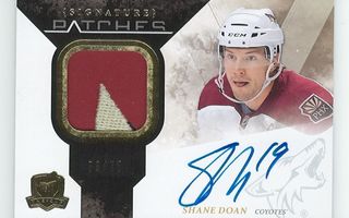 10-11 UD The Cup Signature Patches #SP-SD Shane Doan x/75
