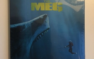 The Meg - Steelbook (Blu-ray) 3D + 2D (2018) UUSI MUOVEISSA