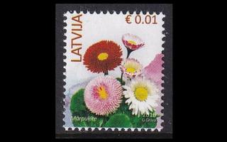 Latvia 899_III ** Käyttösarja kukka 0.01 € -16 (2014)