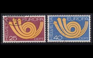 Sveitsi 994-5 o Europa (1973)