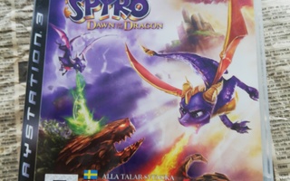 the legend of Spyro dawn of the dragon PS3 PUHUTTU SUOMEKSI