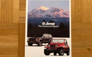 Esite Jeep 1990: Wrangler, Cherokee