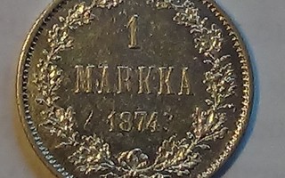 1874 1 markka kl1+-01