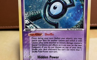 Unown (C) - Holo Rare - Ex Unseen Forces