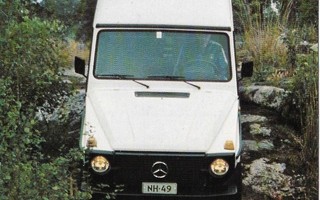 1979 (noin) Mercedes-Benz G  kortti - KUIN UUSI