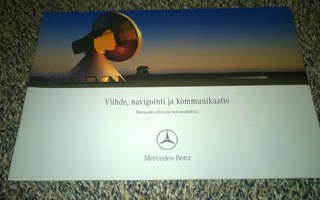 Esite Mercedes telematiikka: viihde,navigointi yms, 2004