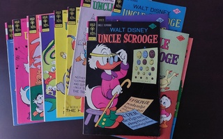 Uncle Scrooge -lehtiä 1970-luvulta, 42 kappaletta