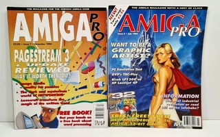 Amiga Pro 1994 numerot #2 July ja #7 December