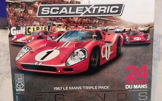 Scalextric Le Mans 1967 triple pack