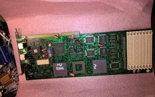 386 Mikromikko prosessorikortti