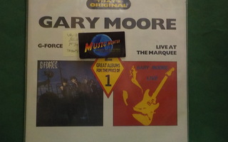 GARY MOORE - G-FORCE/LIVE AT THE MARQUEE M-/M- 2LP