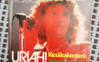 Suosikki 6/1974 Uriah Heep, Hurriganes