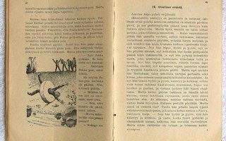 Työ ja isänmaa lukukirja 1941 ilman kansia