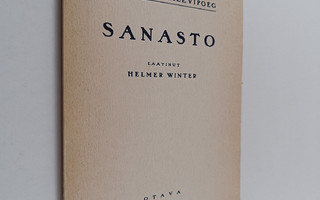Helmer Winter : Sanasto