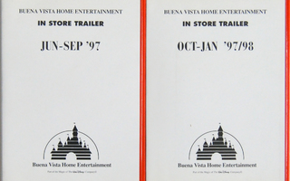VHS: Buena Vista -esittelykasetit (2 kpl)