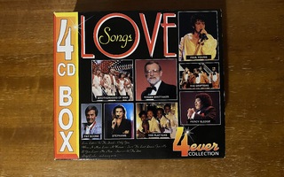 Love Songs 4 CD BOX 4EVER COLLECTION