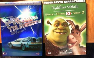 Shrek ja Paluu tulevaisuuteen KERÄILYBOXIT - Kaikki elokuvat