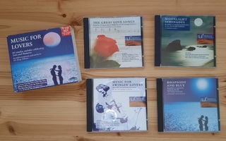 Music for lovers cd-pakkaus