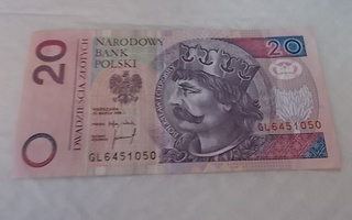 20 zlotych v.1994, GL 6451050