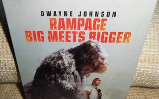 Rampage [4K UHD + Blu-ray] * STEELBOOK * (ei suomi-tekstejä)