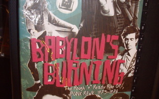 4CD : BABYLON'S BURNING ( PUNK 1973-1978 ) UUSI ! !