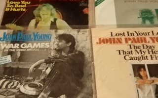 John Paul Young 4 kappaletta seiskatuumaisia