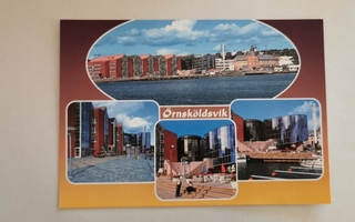 Örnsköldsvik , Sverige, Ruotsi, kulkematon postikortti