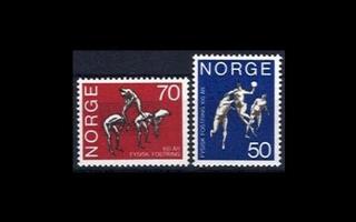 Norja 617-8 ** Liikuntakorkeakoulu 100v (1970)