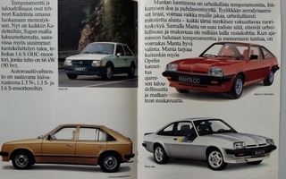 Opel mallistoesite, 1981