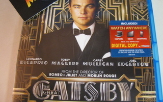 THE GREAT GATSBY BLU-RAY .