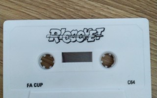 F.A. Cup football C64 kasettipeli