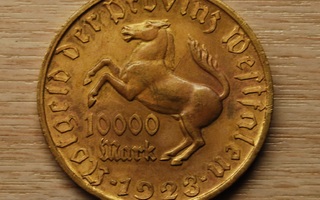 10 000 Mark 1923 - Westfalen Freiherr vom Stein