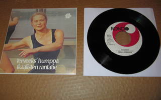 Pekka Himanka 7" Terveeks`Humppa , PS MAINOSLEVY!