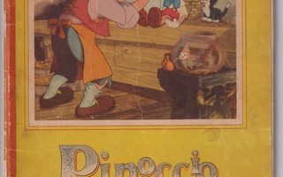 PINOCCIO (kuvitus Walt Disney / Kuvataide 1940)