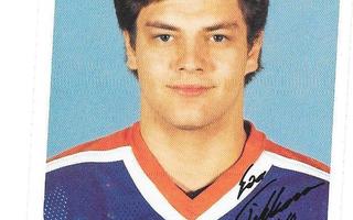 1985-86 Edmonton Oilers Red Roosters #10 Esa Tikkanen HIFK