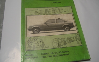 Korjauskäsikirja Opel Kadett 1979-1983